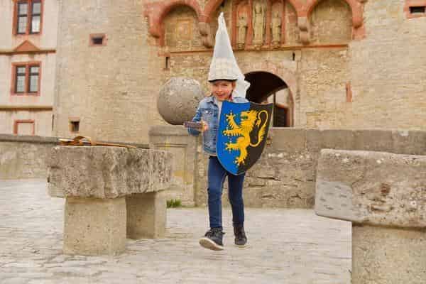 Kind beim Museumsfest